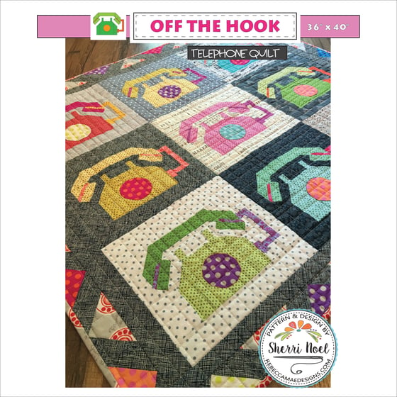 Image of Off The Hook ~ Phone Quilt