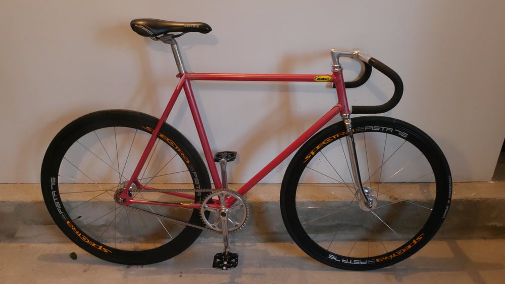 Image of Vélo de piste rouge