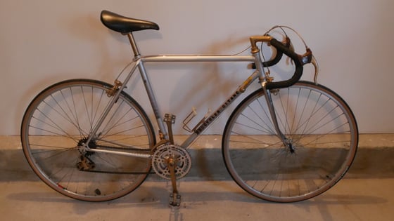Image of Vélo vintage Gitane Gris / Doré