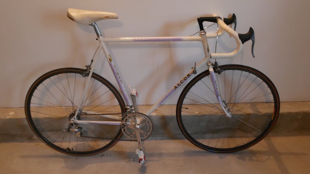 Image of Vélo de route Alcor Blanc