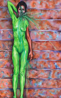 Image 2 of Verde Aura Original Painting