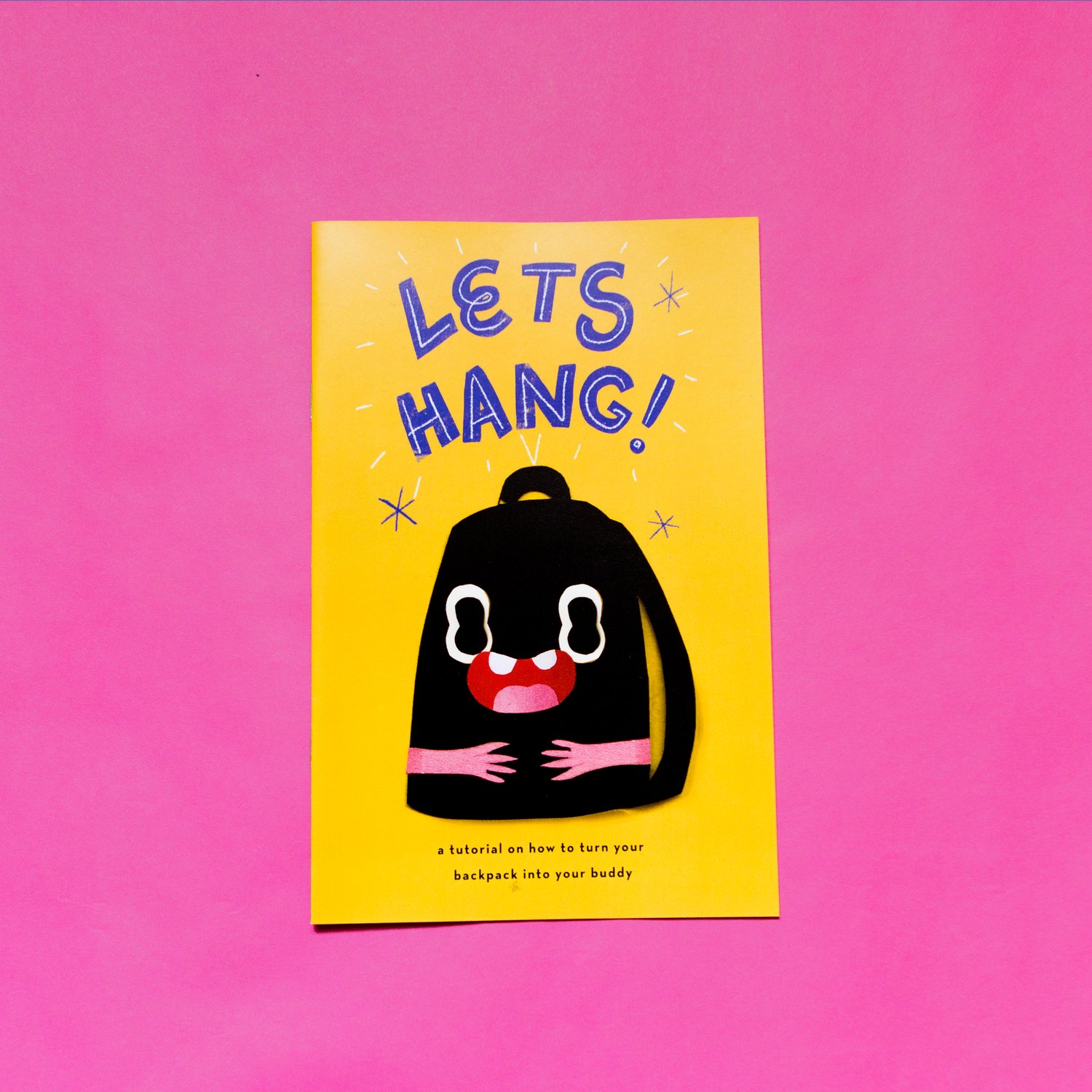 Image of DIY Backback Buddy zine