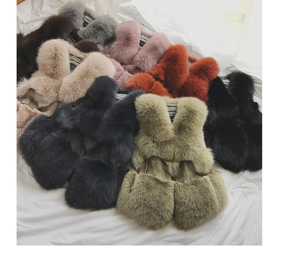 Image of Exotic Fox Fur Vest