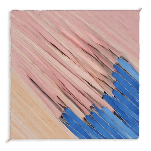 Image of Pink and Peach to Blue