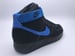 Image of NIKE AIR FORCE 1 HIGH CVS SC "BLACK/ROYAL"