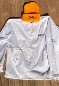 Image of Mantis Team coaches jacket white snowboard jacket