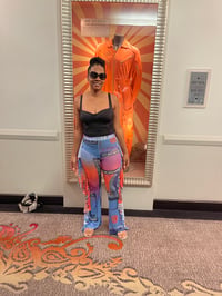Image 1 of Money Sheer Pants 