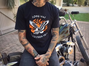 Image of 'Long Way Back From Hell' - Babe Cave x Jaca Tattoo Collab- Tee