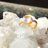 Image 2 of Rose Cut Multi faceted ring