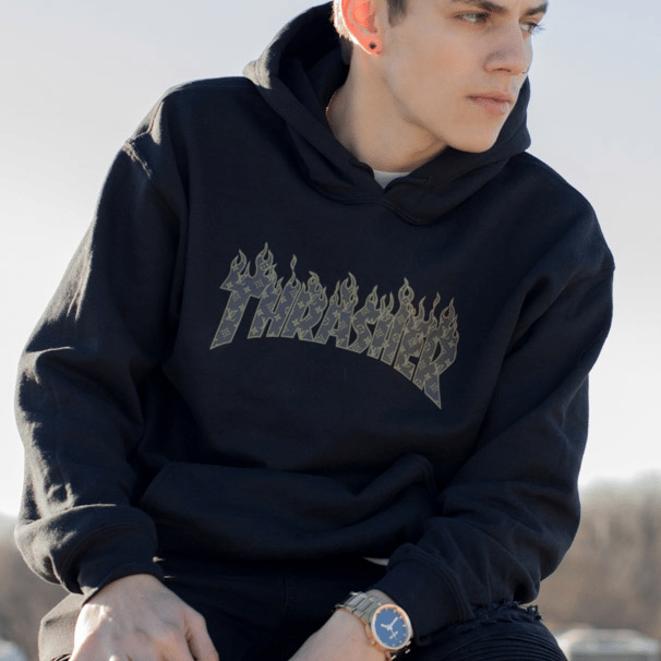 Image of LV X Thrasher Hoodie
