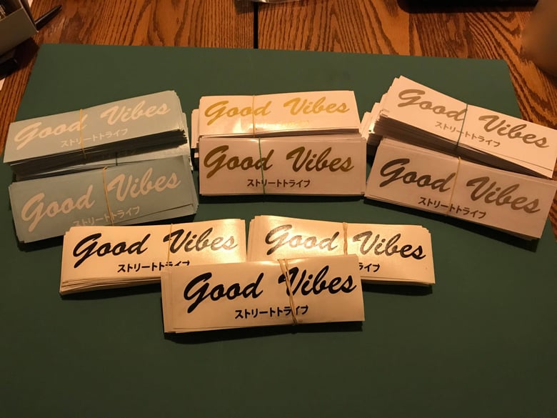 Image of Good Vibes Die Cut