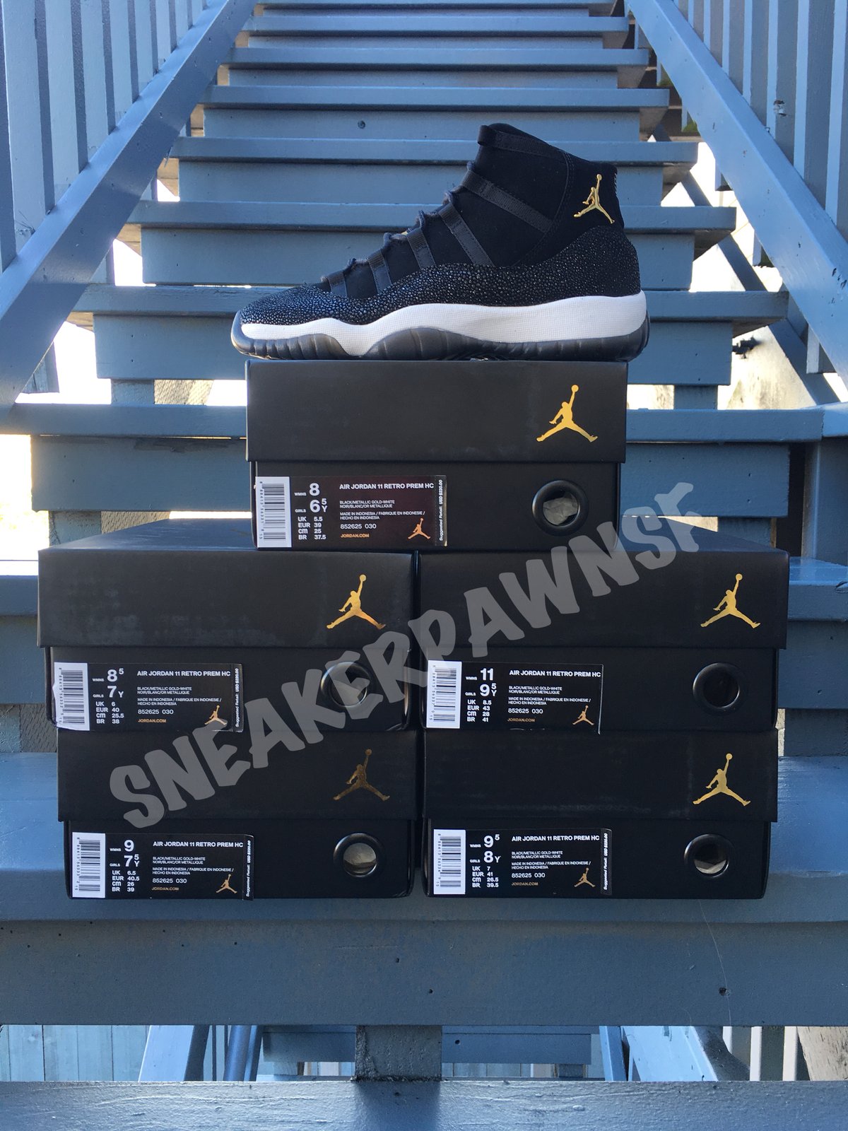 jordan retro 11 heiress black