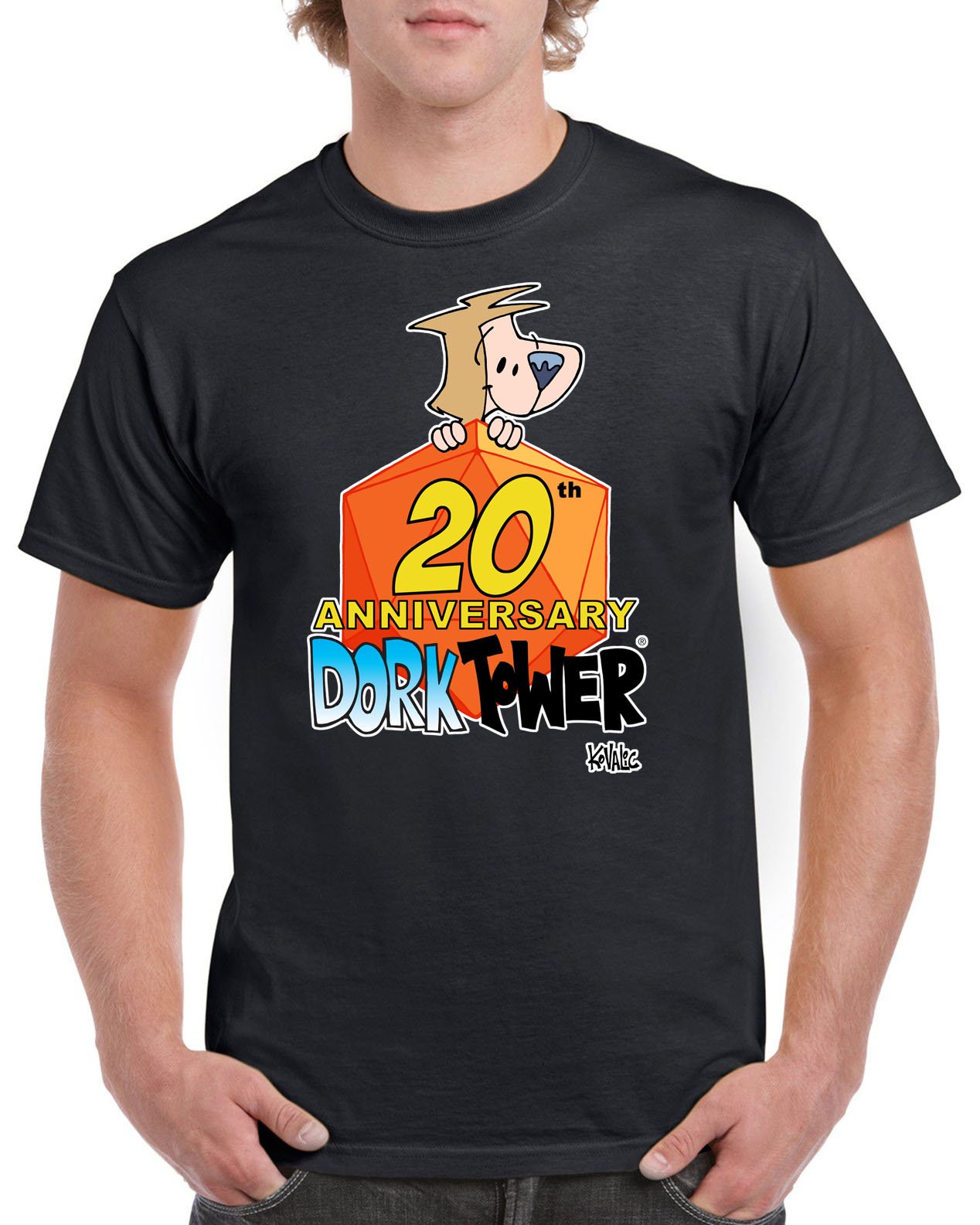 Image of Dork Tower 20th Anniversary Shirt