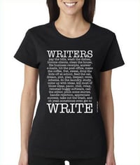 Image 1 of Writers Write shirt