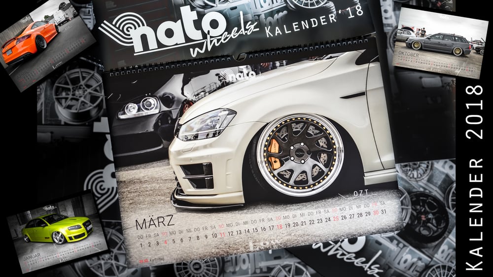 Image of natoWheels - Rotiform Kalender 2018