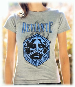 Image of Escher Bleu T-Shirt (Woman)
