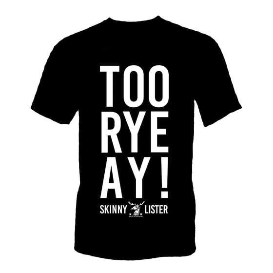 Image of Too Rye Ay! Black T-shirt