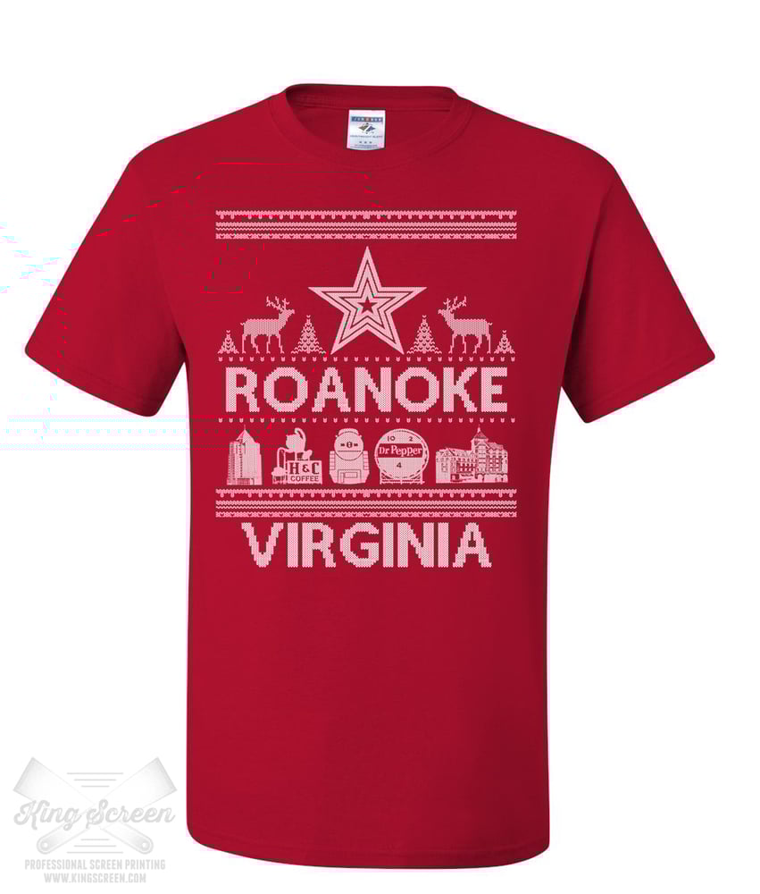 Image of ROANOKE VA HOLIDAY T-SHIRT