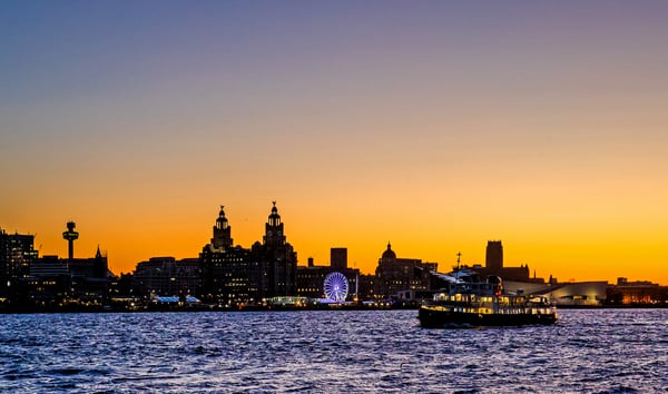 Image of Ferry Cross the Mersey at Sunrise