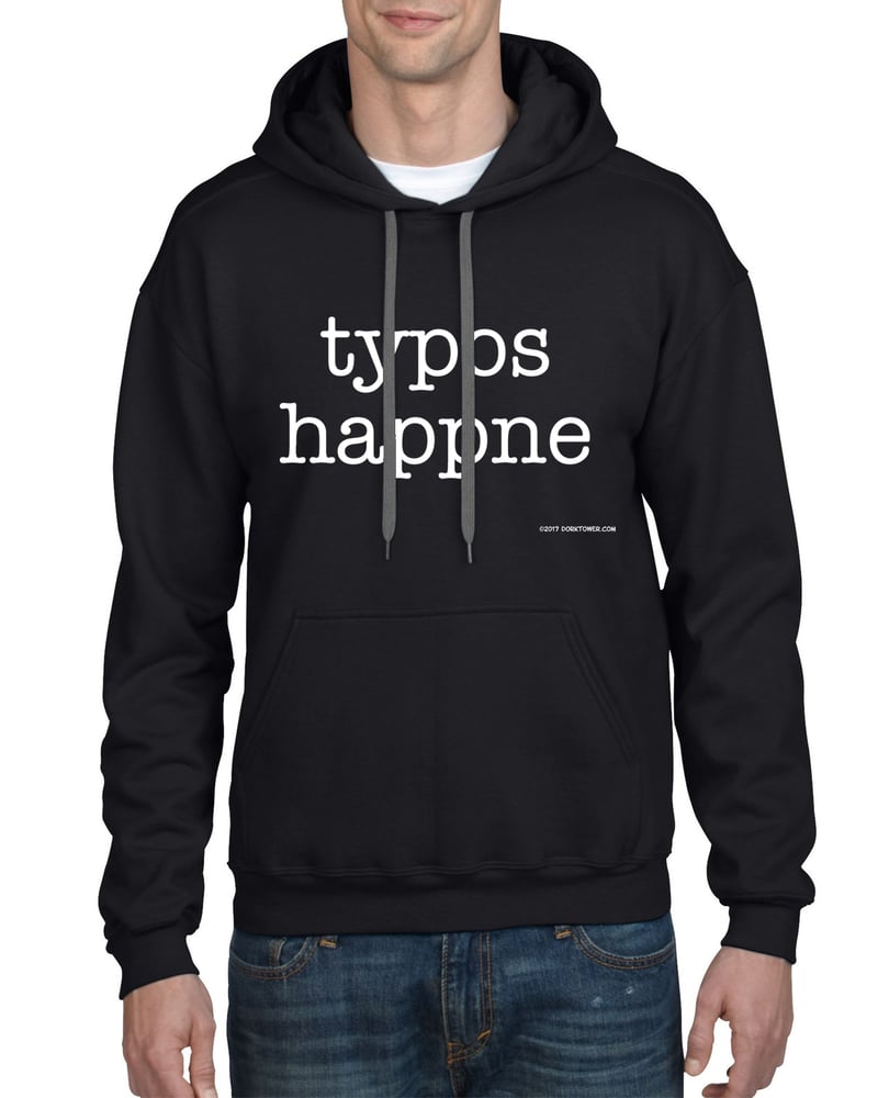 Image of Typos happne hoodie