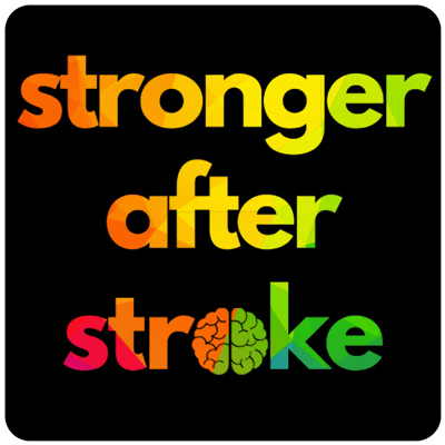 Image of Stronger After Stroke 2" Sticker