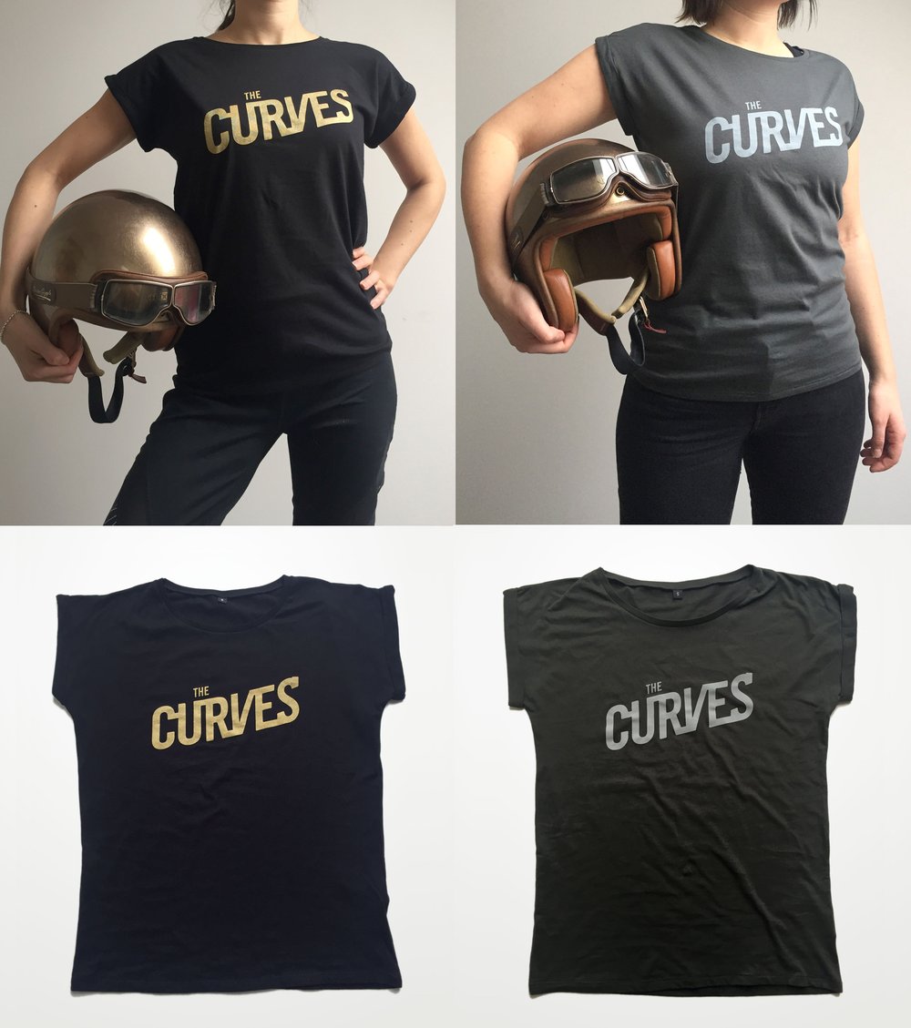 Image of "The CURVES" – Ladies t-shirt