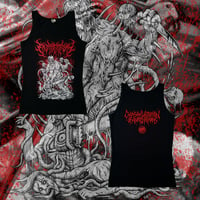"Chainsaw Laceration of Aborted Remains" Women's Tank Top
