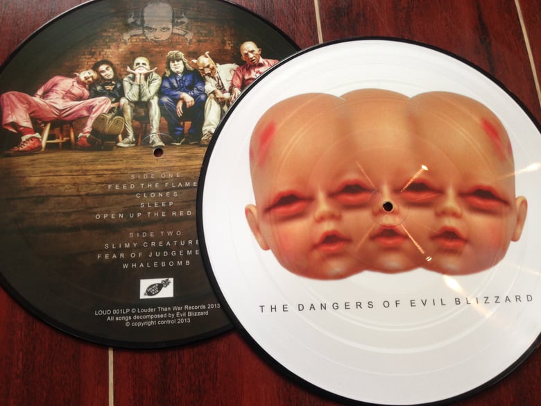 Image of The Dangers Of Evil Blizzard picture disc