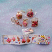 Image 2 of Sailor Moon Diecast Charm Gashapon Set (Rose Gold)