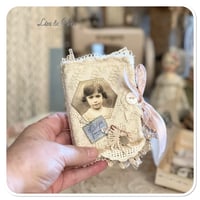 Image 2 of Sweet Josselyne a vintage French lace snippet book and box