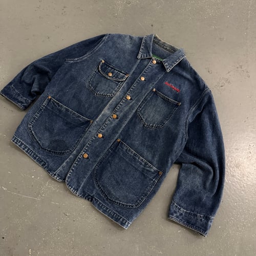 Image of 1980s Best Company Denim Chore Jacket, size large