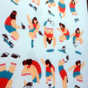 Image of ' Freestylers ' A2 Screen Print