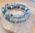 Gemstone Wrap Bracelet in Green Image 3