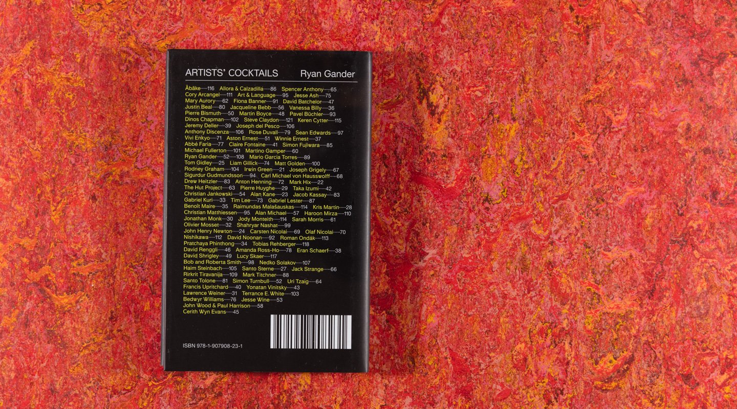 Artists' Cocktails (3rd Edition) <br/> — Ryan Gander | Dent-De-Leone