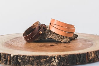 Image of Triple Wrap Leather Bracelet