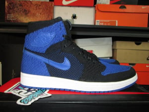 Image of Air Jordan I (1) Retro Hi Flyknit "Blk/Royal"