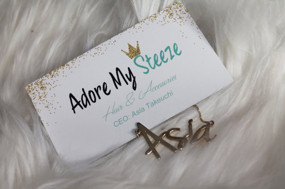 Image of Custom Name Chains ** 2 Fonts **