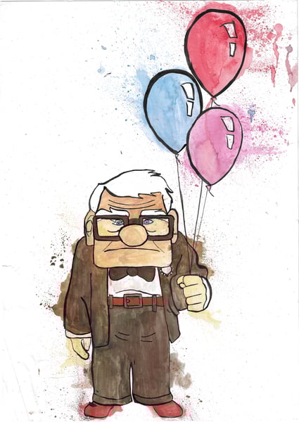 Image of Carl Fredricksen (Old man from up)