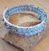Gemstone Stacking Wrap Bracelet in Light Blue Image 4