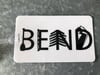 Bend Activity Letters luggage tag