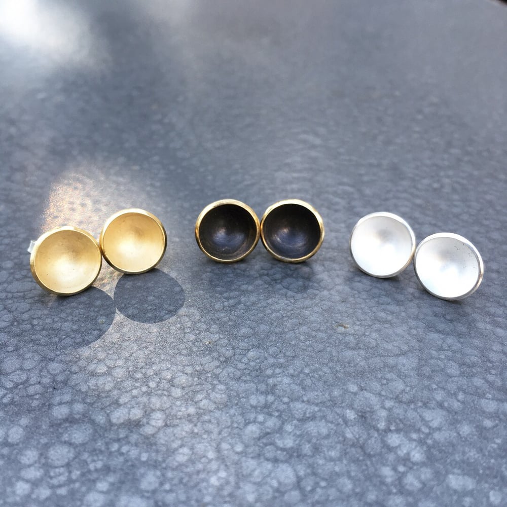 Image of Large Hemisphere Studs