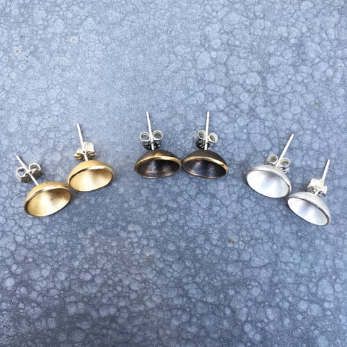 Image of Large Hemisphere Studs