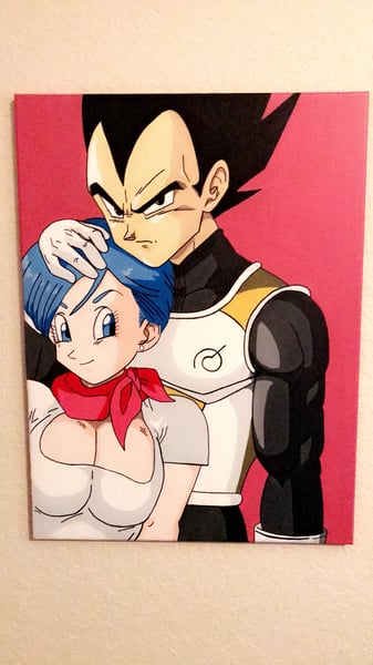 Image of Vegeta and bulma