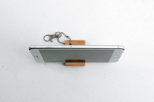 Image of Mini iPhone Keychain Stand