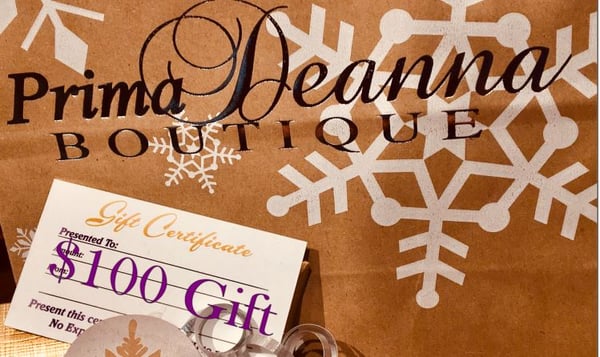 Image of $100 Gift Certificate