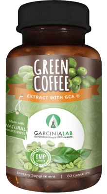 Image of 100% PURE GREEN COFFEE-BEAN EXTRACT (50% CHLOROGENIC-ACID) (60 Capsules)
