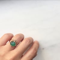 Image 3 of Victorian Emerald Ring