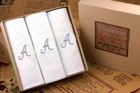 Men's Handkerchiefs 3 initials