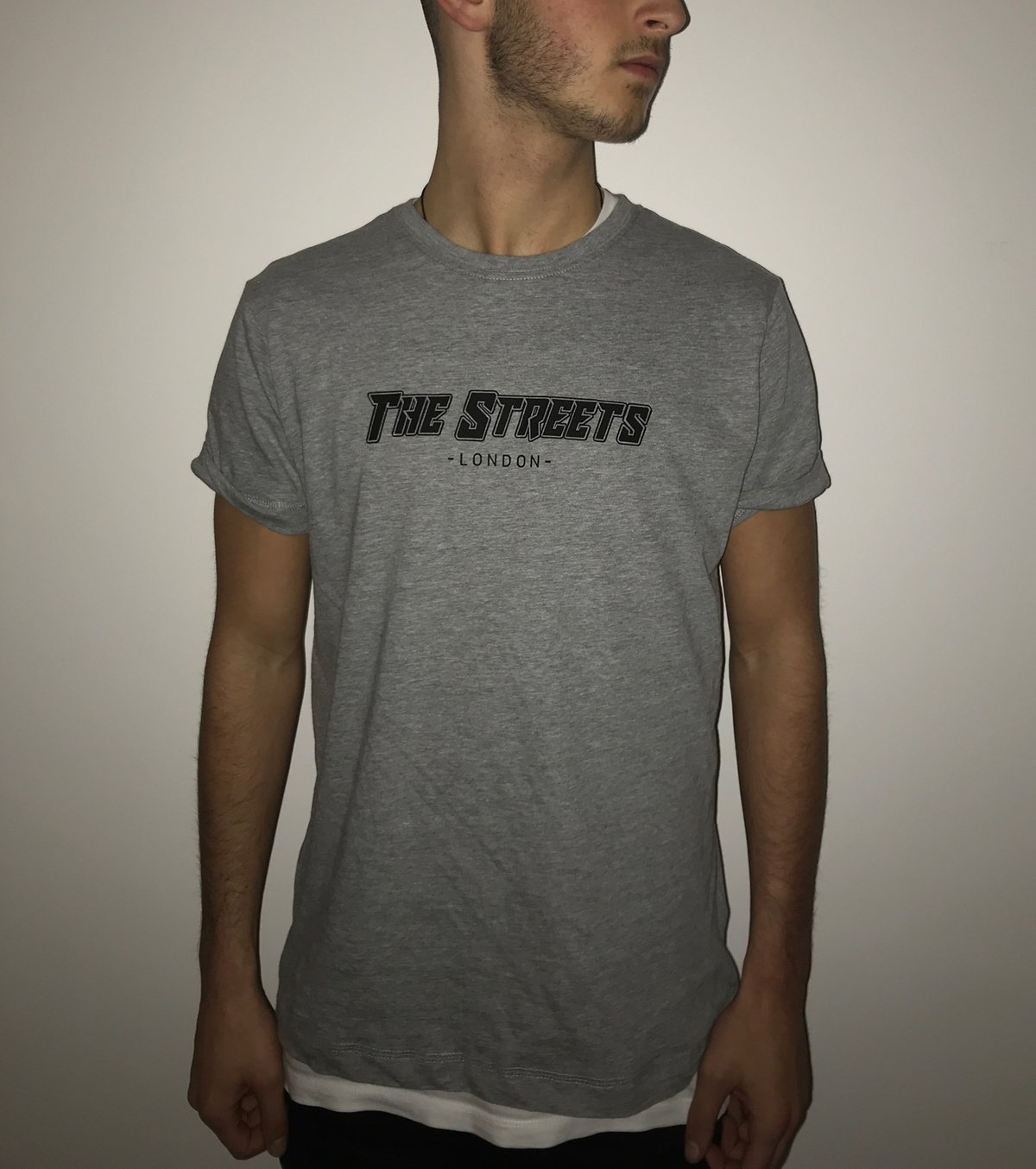 Image of ‘The Streets’ Skater Tee in Grey