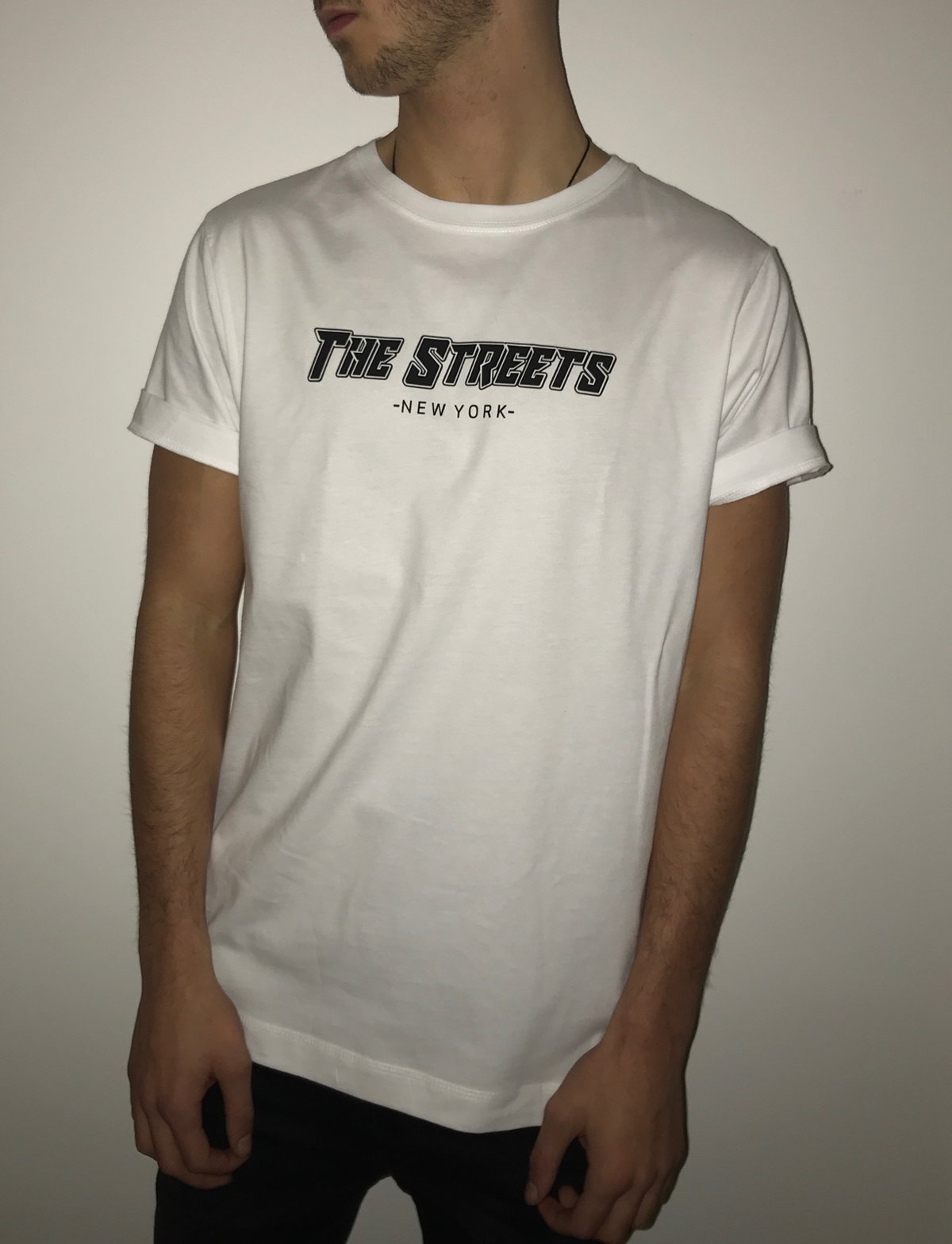 Image of ‘The Streets’ Skater Tee in White